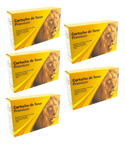 5 Pza Cf287x Toner Generico 87x Compatible Con M506dn