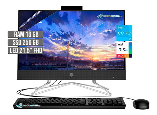 Todo En Uno Hp Intel Core I3 1215u Ssd 256gb + Ram 16gb