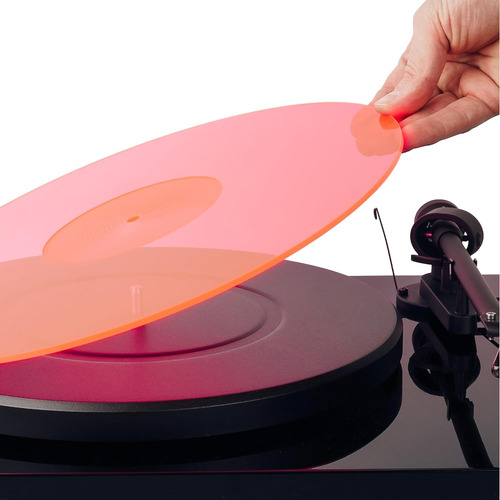 Tapete De Acrílico Tocadiscos Disco De Vinilo Rojo De ...