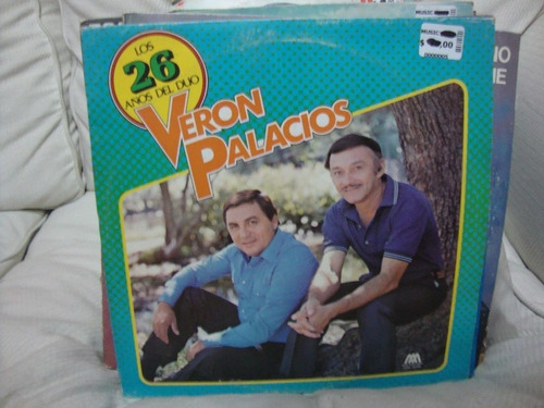 Vinilo Veron Palacios Los 26 Años Del Duo Oo F1