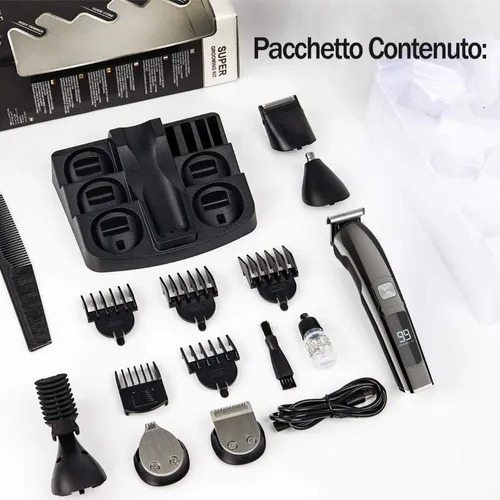 Imagen 3 de 3 de Cortadora De Barba Y Cabello Westinghouse 6 Funciones