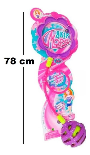 Imagen 2 de 4 de Aro De Saltar Aerobic Gym Pata A Pata Giro Ball More Skip