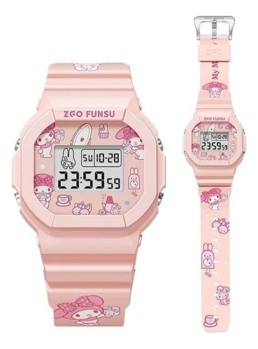 Reloj Inteligente Sanrio My Melody Cinnamoroll Para Mujer A