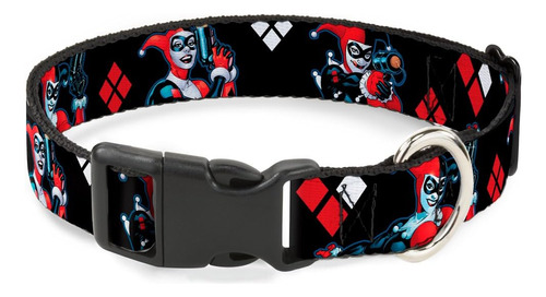 Collar Con Clip De Plástico - Harley Quinn Shooting Poses Di