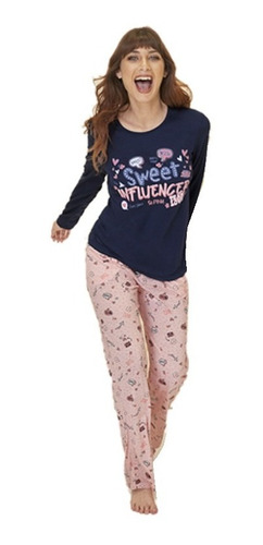 Pijama Mujer Invierno So Influencer De So Pink 11609