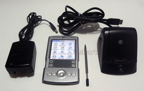 Agenda Electrónica Pda Palm Tungsten T2 Con Base De Carga