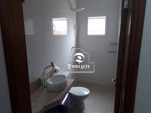 Cobertura À Venda, 195 M² Por R$ 584.000,00 - Vila Homero Thon - Santo André/sp - Co11232