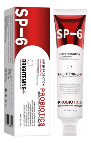 Pasta De Dientes Hannahcos Sp-6 Probiotics Blanqueadora 140g