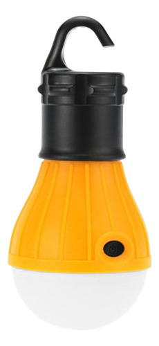 2 Bombilla De Linterna Para Acampar, Luz Nocturna, Amarillo