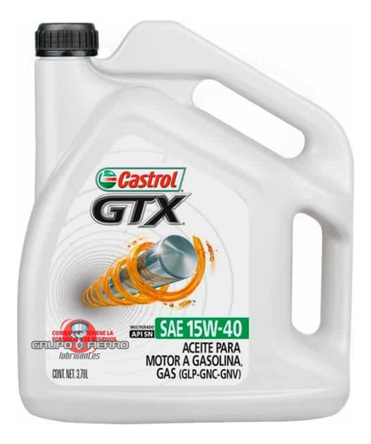 Aceite Mineral Castrol Gtx 15w40 X 4 Litros