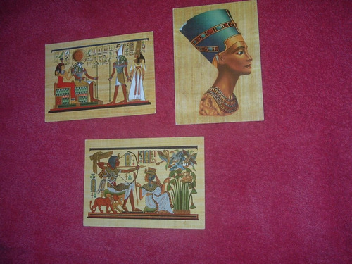 Postales  Egipcias Antiguas A Colores