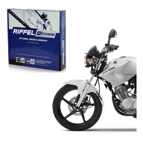Kit Relação Ybr 125i Factor 2017 A 2022 Riffel 91357