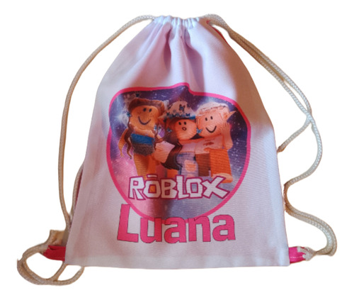 Mochila 25x35 Personalizada Para Jardinera, Jardín, Niños.