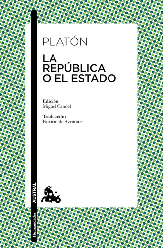 Libro: La República O El Estado (spanish Edition)