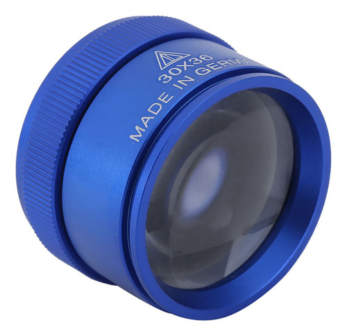 Lupa Portátil Azul, Lupa De Mano 30x Para