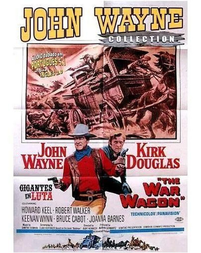 Gigantes Em Luta - Dvd - John Wayne - Kirk Douglas