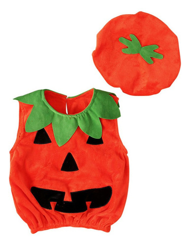 Body Para Disfraces De Halloween De Calabaza Para Bebé Niño