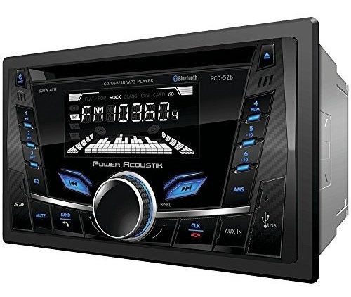 Power Acoustik Pcd-52b Doble-din En El Tablero Cd / Mp3 Am /