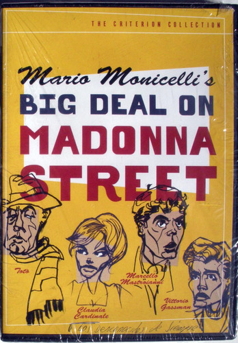 Dvd Big Deal On Madonna Street   Sin Subt Español Criterion