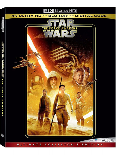 Película Star Wars: The Force Awakens [4k Uhd] Blu-ray