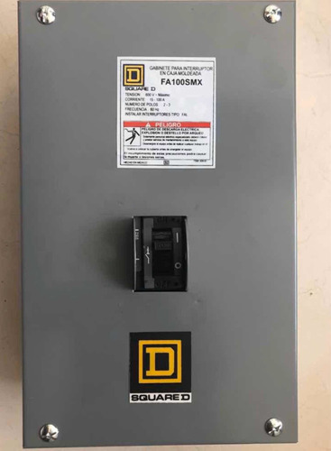 Interruptor Termomagnetico Square D Fal36100 Con Gabinete