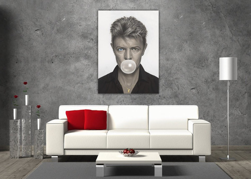 Bubblegum David Bowie  Retro Canvas
