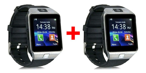 2 X Teléfono Celular Dz09 Smart Smartwatch Chip