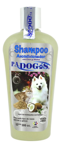 Shampoo Acondicionador 300cc P.a. Dog's