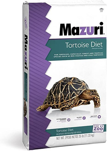 Alimento Comida Para Tortugas Terrestres Mazuri 11.3kg