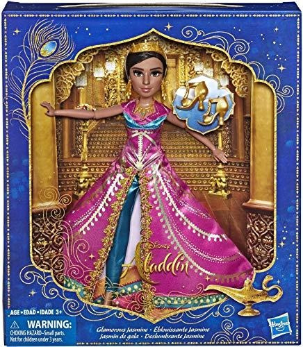 Disney Aladdin Glamoroso Jasmine Deluxe Moda Moda Con Z...