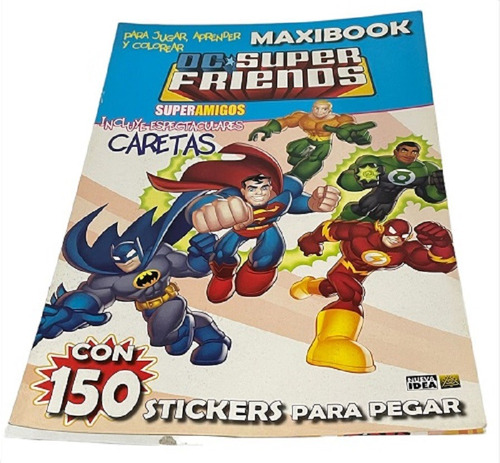 Maxibooks Para Jugar Aprender Y Colorear - Vs. Personajes. 