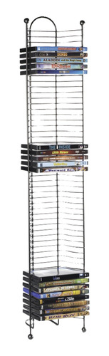 Atlantic 52-dvd/blu Ray Disc Tower - Pn  En Gunmetal