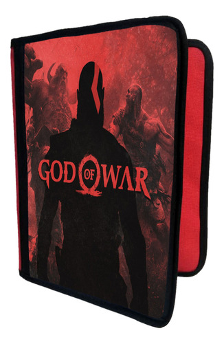 Carpeta A4 + Funda Sublimada De God Of War T321