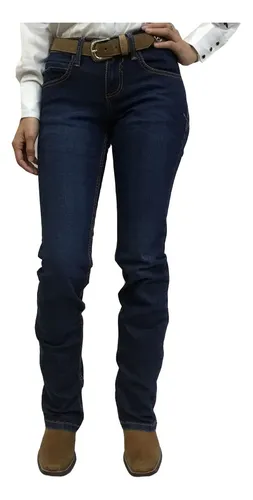 Pantal n Vaquero De Mezclilla Para Mujer Corte Bota Wrangler