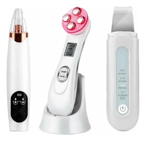 O Scrubber, Ems, Eliminación Del Acné, Facial 3 Kit