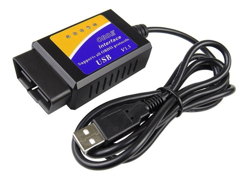 Escaner Automotor Obd2 Elm327 Usb Multimarca V2.1