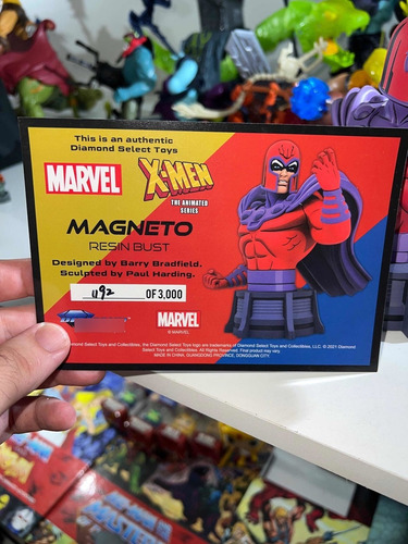 Magneto X-men Animated Busto - Diamond Select - Resina