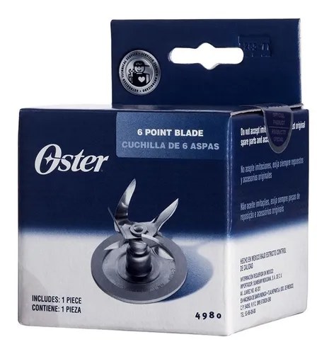 Cuchilla 6 Aspas Para Licuadoras Oster Reversible MercadoLibre