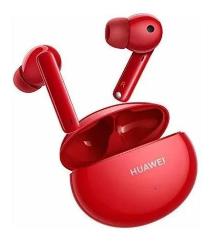 Imagen 3 de 4 de Audífonos in-ear inalámbricos Huawei FreeBuds 4i red