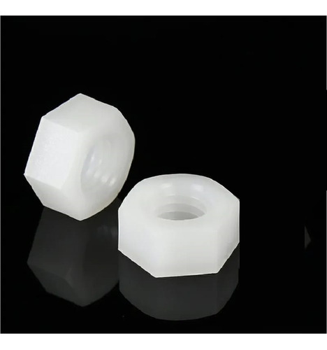 Tuercas 50 Piezas De Plástico Hexagonal