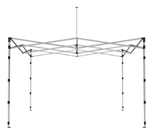 Estructura De Hierro 3x4,50 Para Carpa 3h Qpg Mxparts