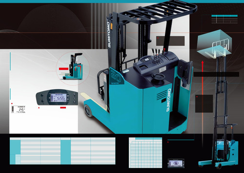 Imagen 7 de 9 de Apilador Reach Sumitomo 1.5tn Triple 5mts Garantia Japon
