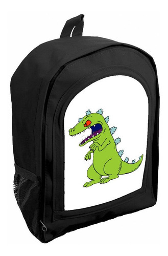 Mochila Negra Nena Nene Jardin/ Preescolar Dinosaurios Ar52