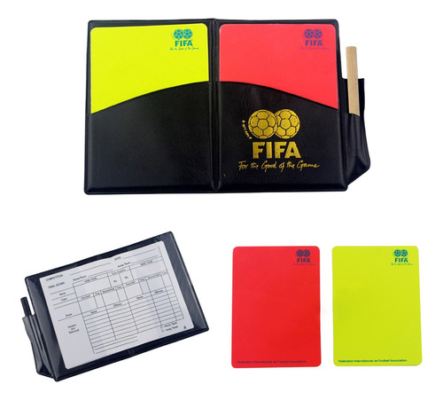 Set Tarjeta Fifa Para Arbitro Futbol / Forcecl