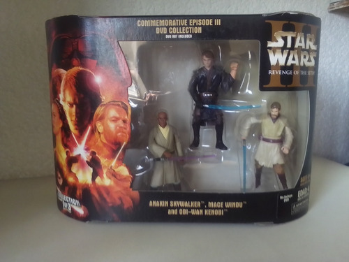 Star Wars Anakin, Mace Windu, Obi Wan, Commemorative Epi I I (Usado)