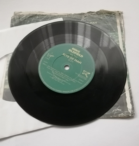 Imagen 3 de 6 de Mike Oldfield - Moonlight Shadow (vinilo 7'' Ed. U S A 1983)