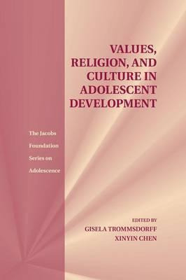 Libro Values, Religion, And Culture In Adolescent Develop...