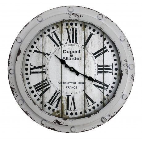 Oferta - Reloj Gigante De Pared - Vintage  - Metal - Romanos