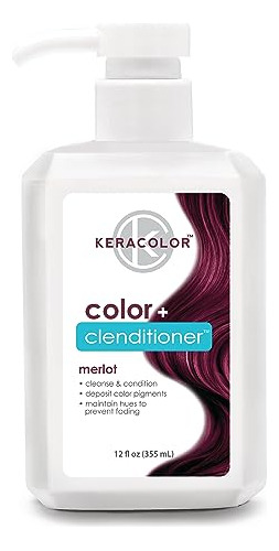 Tinte Para El Cabello Keracolor Clenditioner Merlot, Semiper