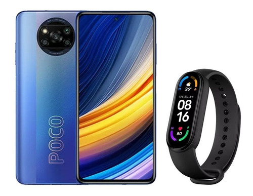 Xiaomi Poco X3 Pro 128gb 6gb Ram  + Carcasa + Mi Band 6 